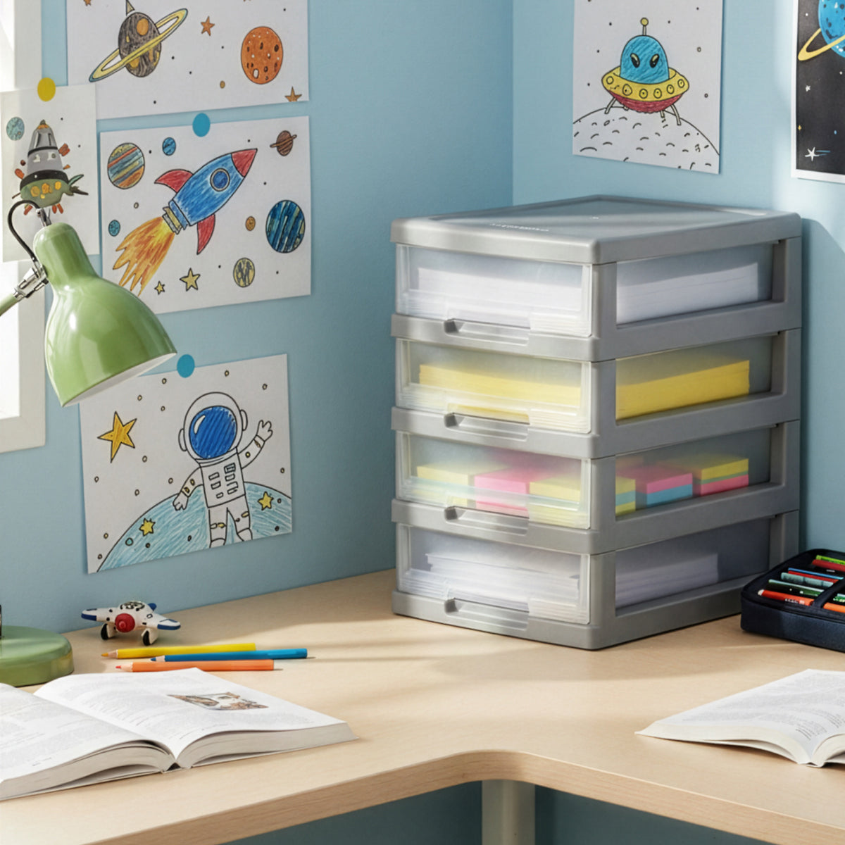 4 TIER MARINE DOC DRAWER (801-4) | TOYOGO Singapore – TOYOGO