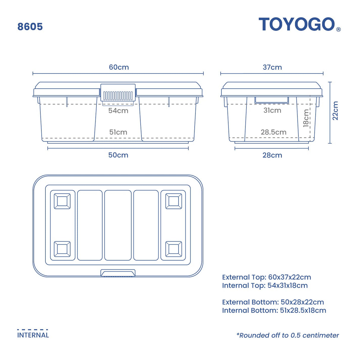RUGGED BOX (1 CLIP) BRW (8605) | TOYOGO Singapore – TOYOGO - CHUAN