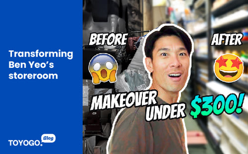 Bringing Order and Style to Ben Yeo's Storeroom