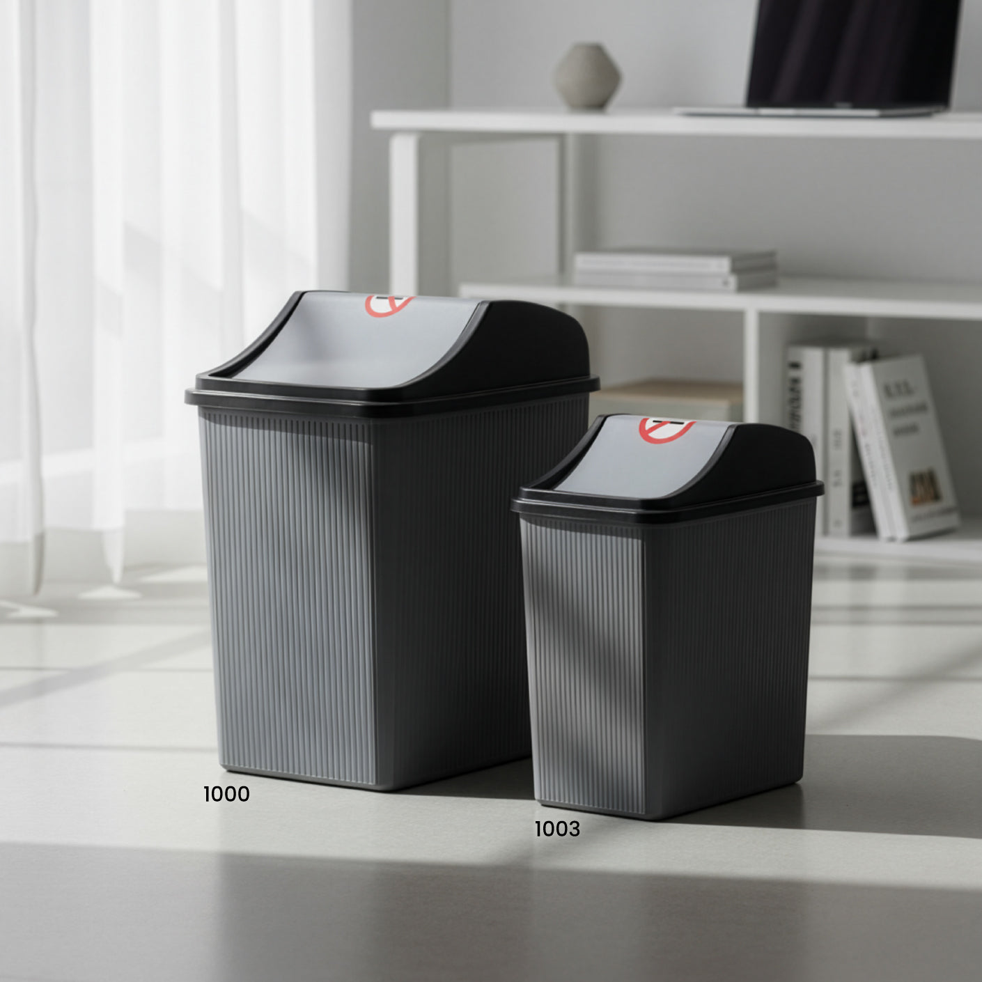 PULITO HEAD SWING DUSTBIN (1003)