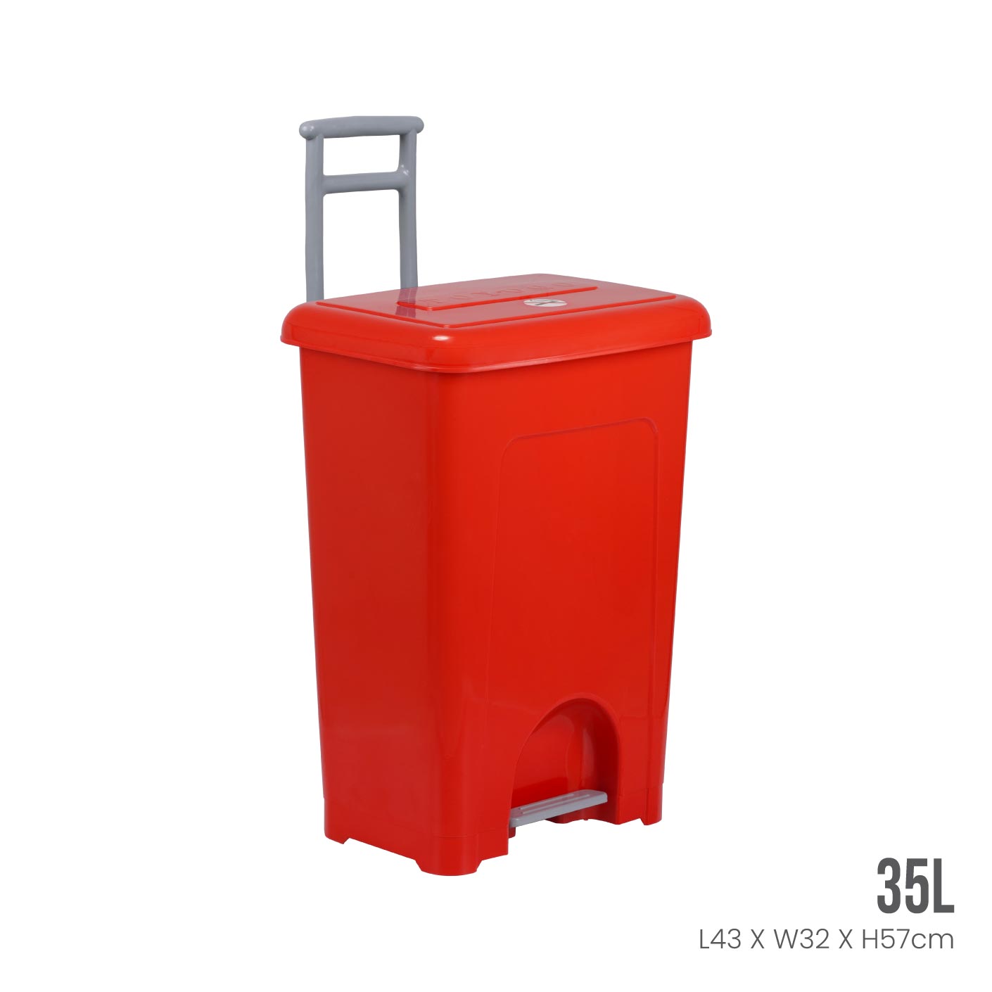 STEP BIN W/HANDLE 35L (1005) | TOYOGO Singapore – TOYOGO - CHUAN HENG