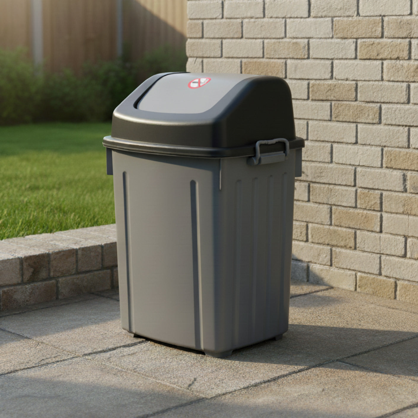 KURIN FLIP TOP WASTE BIN (1100)
