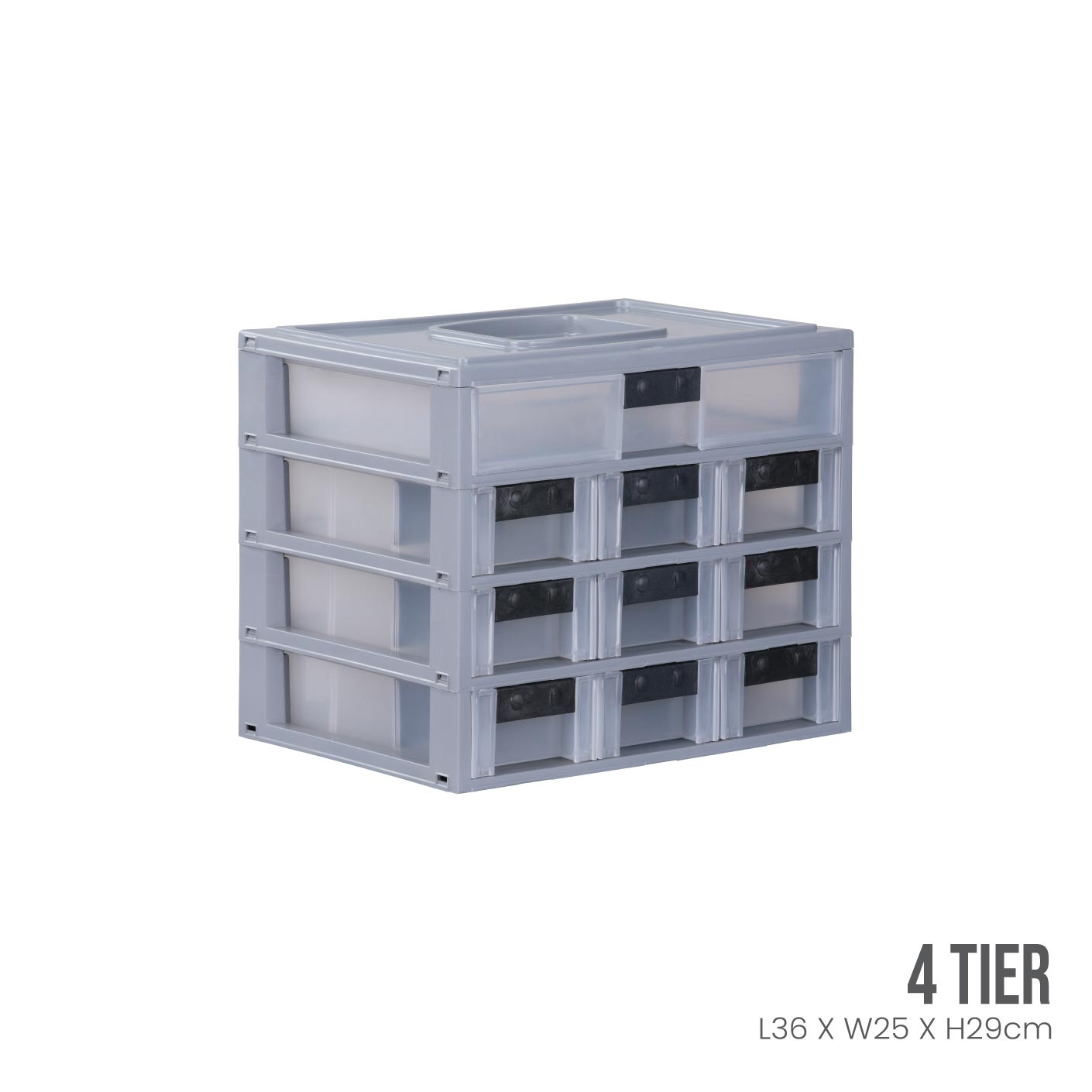 SEITON 4 TIER PARTS DRAWER (121-4)