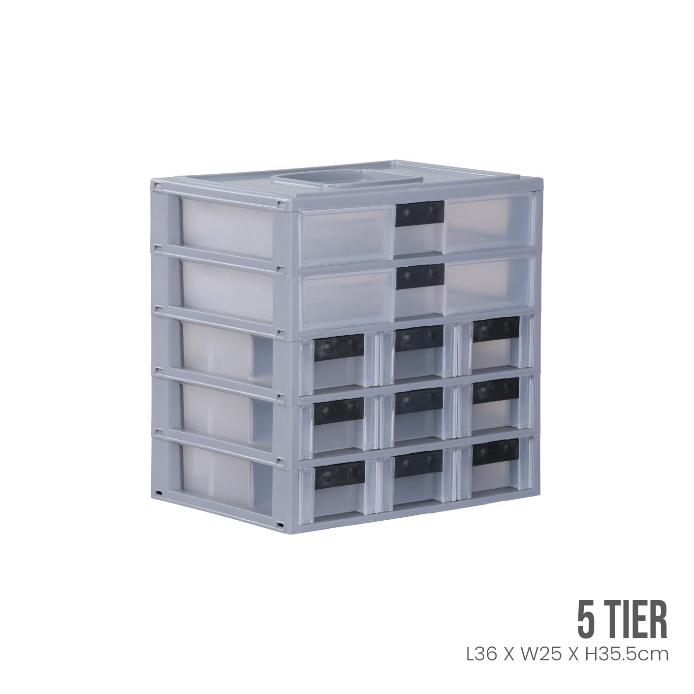 SEITON 5 TIER PARTS DRAWER (121-5)