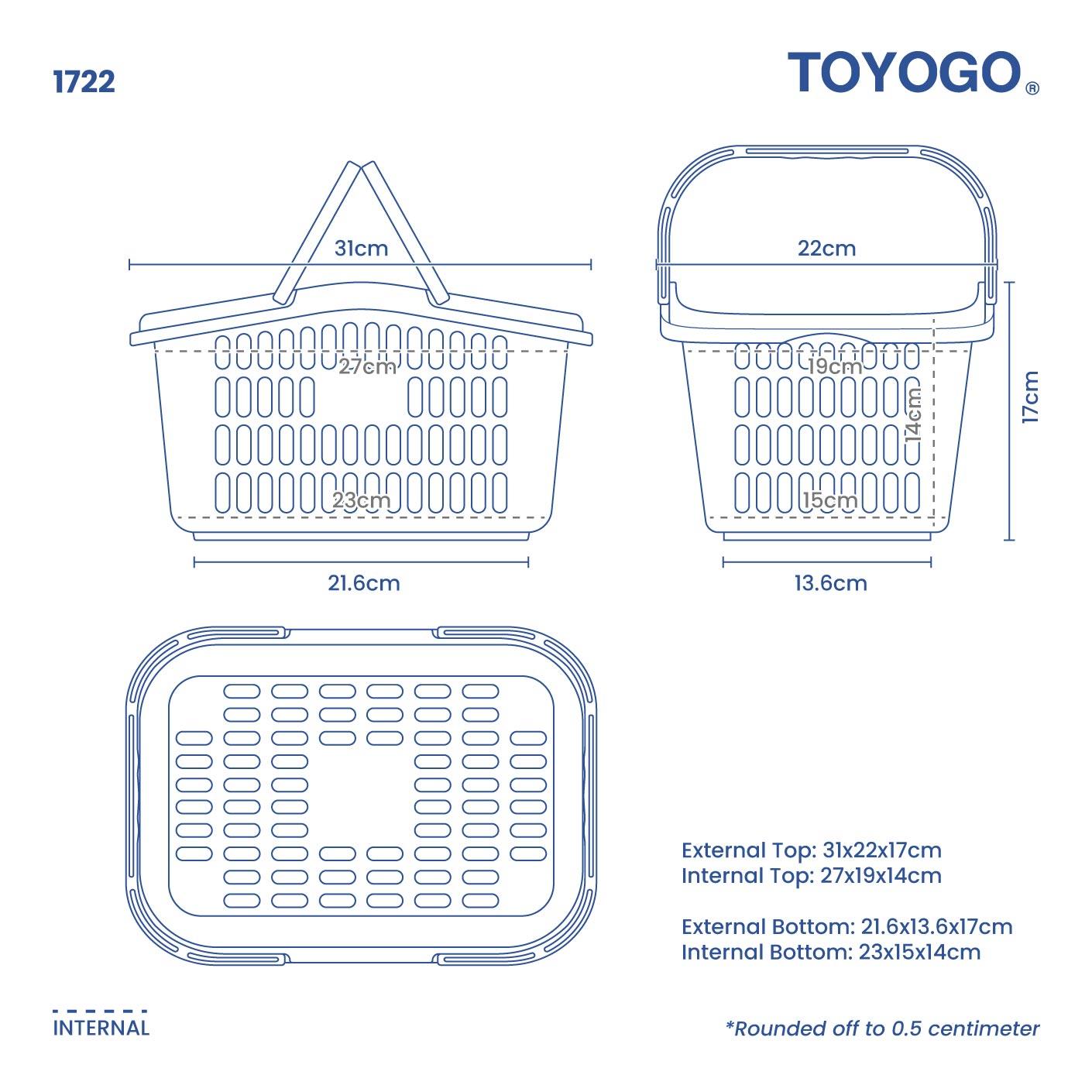 MANPI M.P.HANDY BASKET (1722)