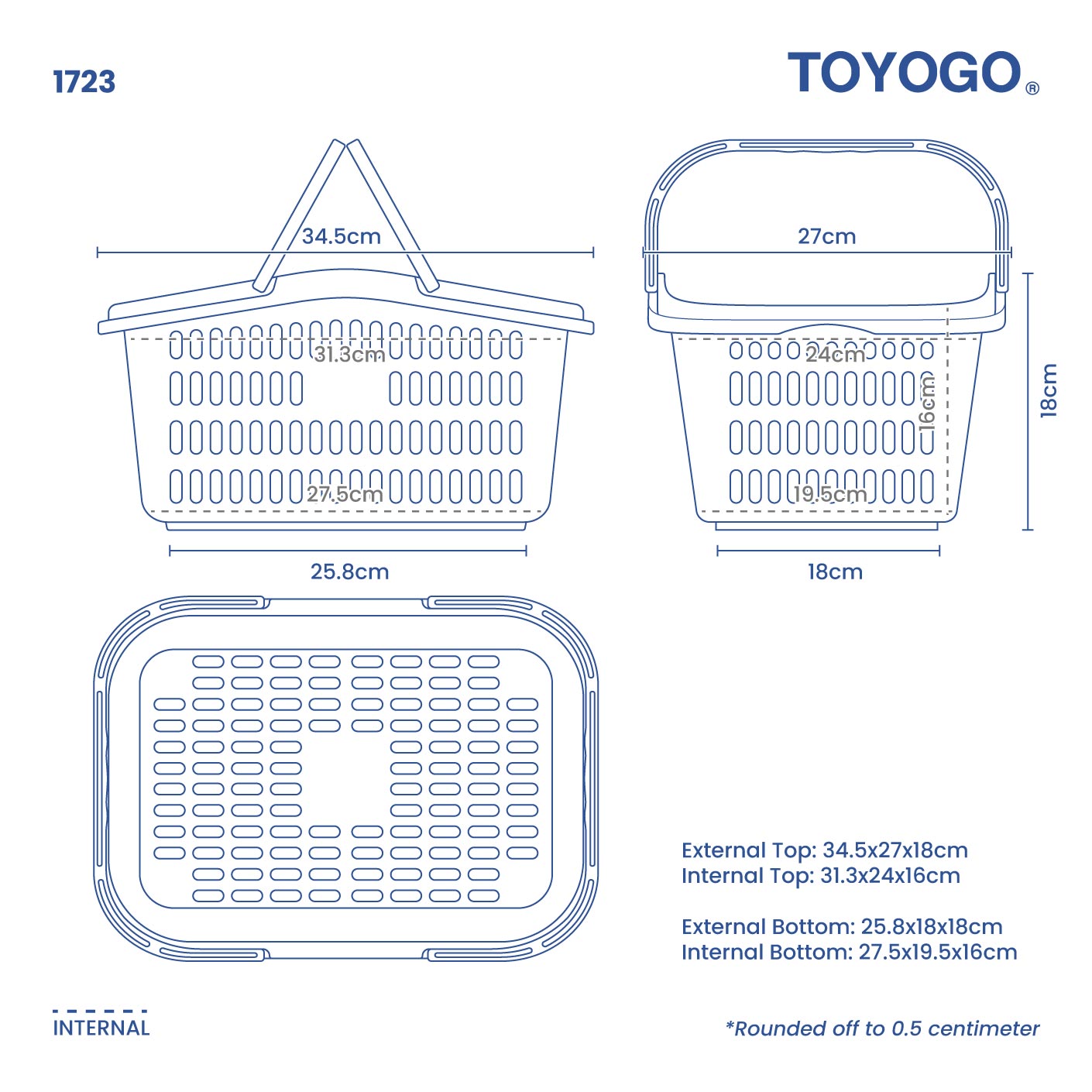 MANPI M.P.HANDY BASKET (1723)