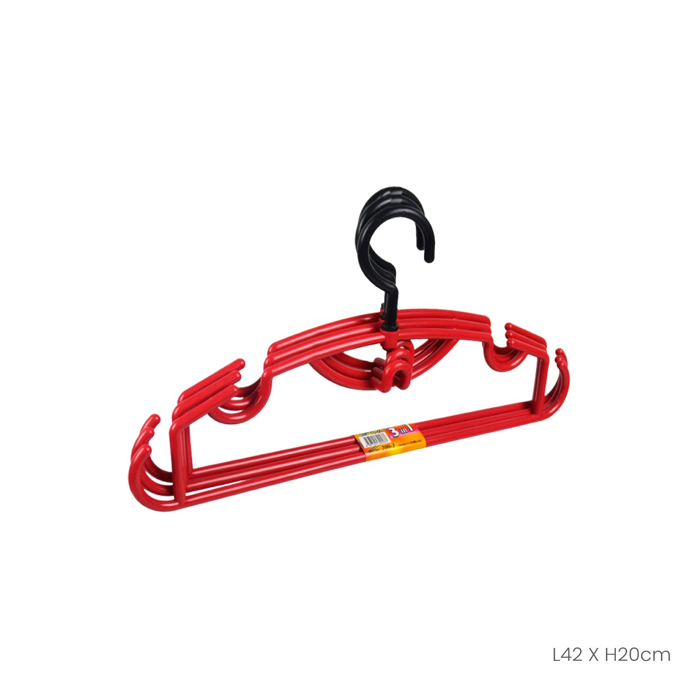 BOUTIQUE HANGER 3S (200-3P)