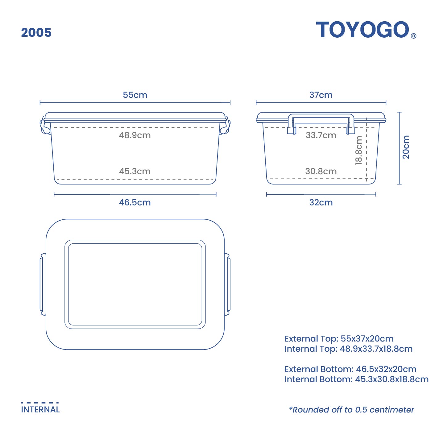 7TH MTH STORAGE BOX (2005PG)
