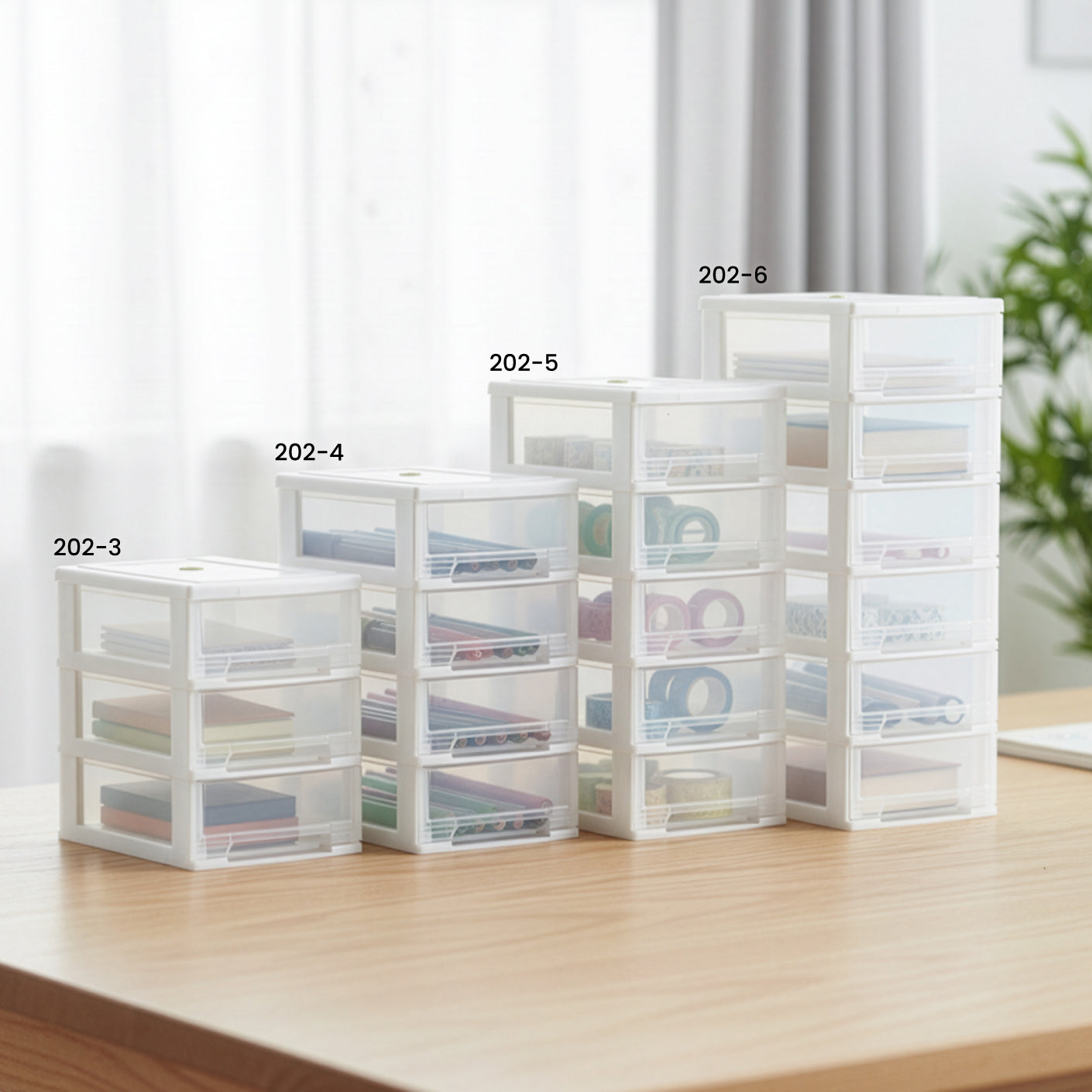 6 TIER MINI DRAWER (202-6)