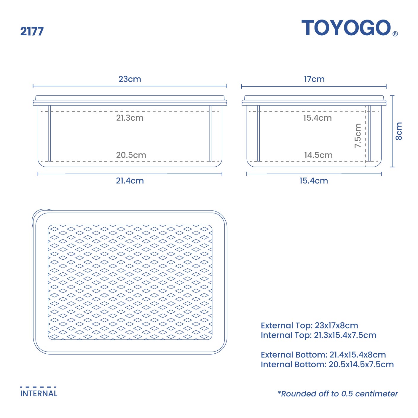 KAKUGATA BOX No1 (2177)
