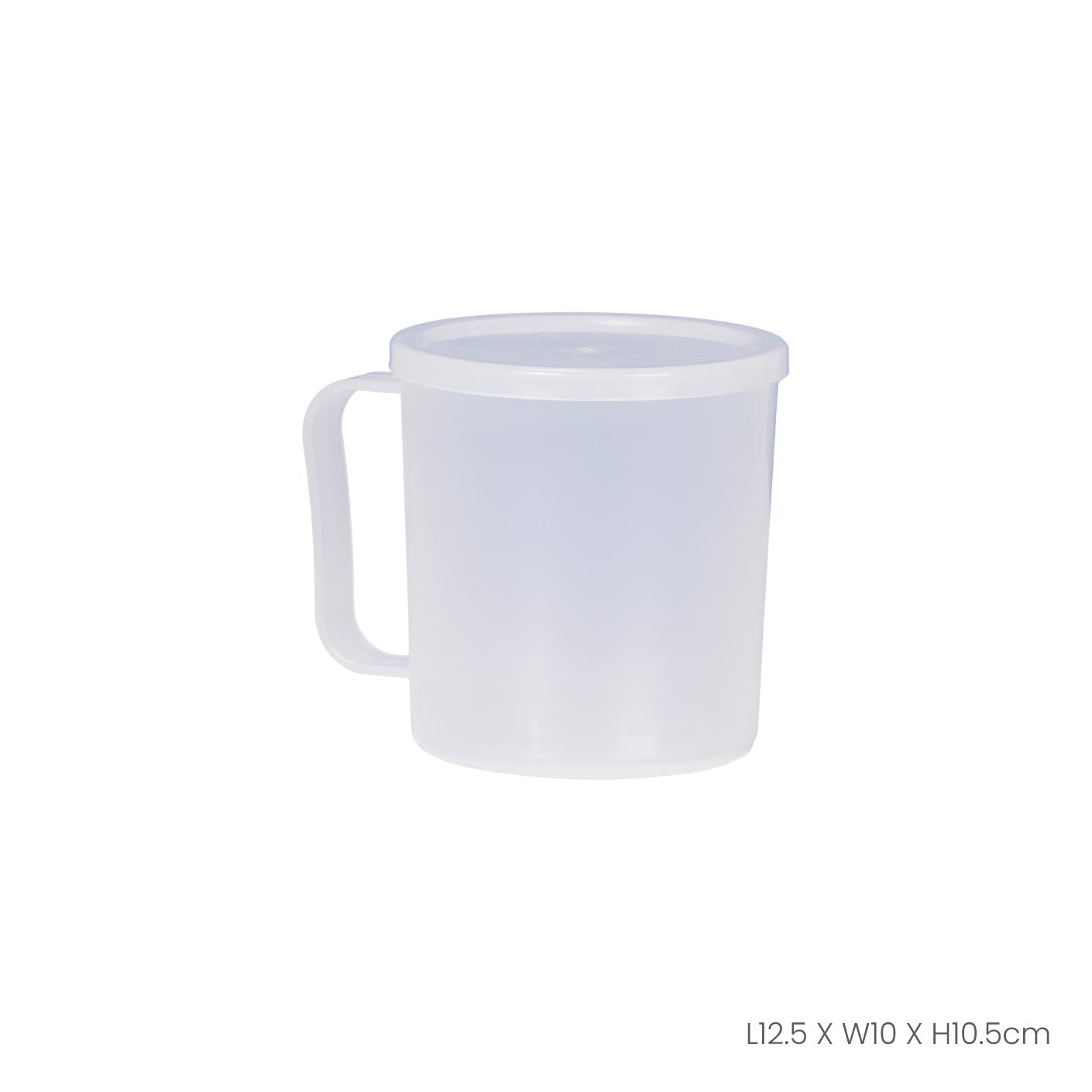 PLASTIC CUP W/COVER (242-C)