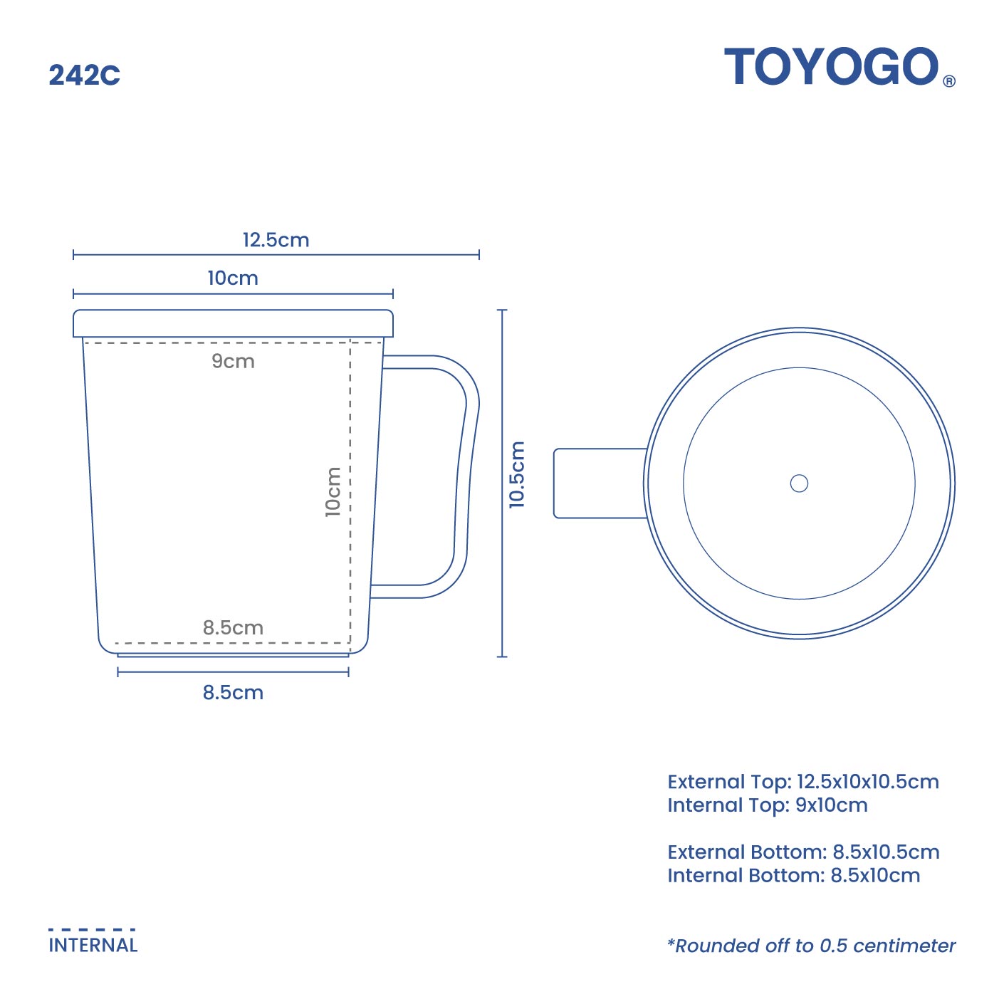 PLASTIC CUP W/COVER (242-C)