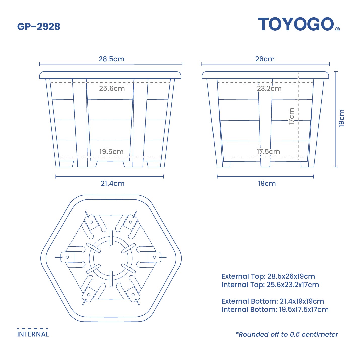 FURAWA GARDEN POT - NO.3 (GP2928)