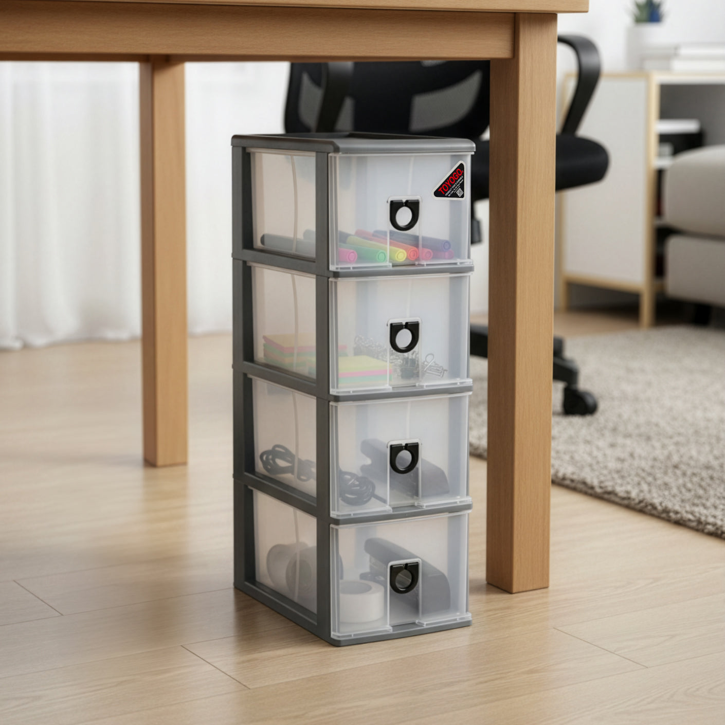 4 TIER CD/SAT DRAWER (302-4)