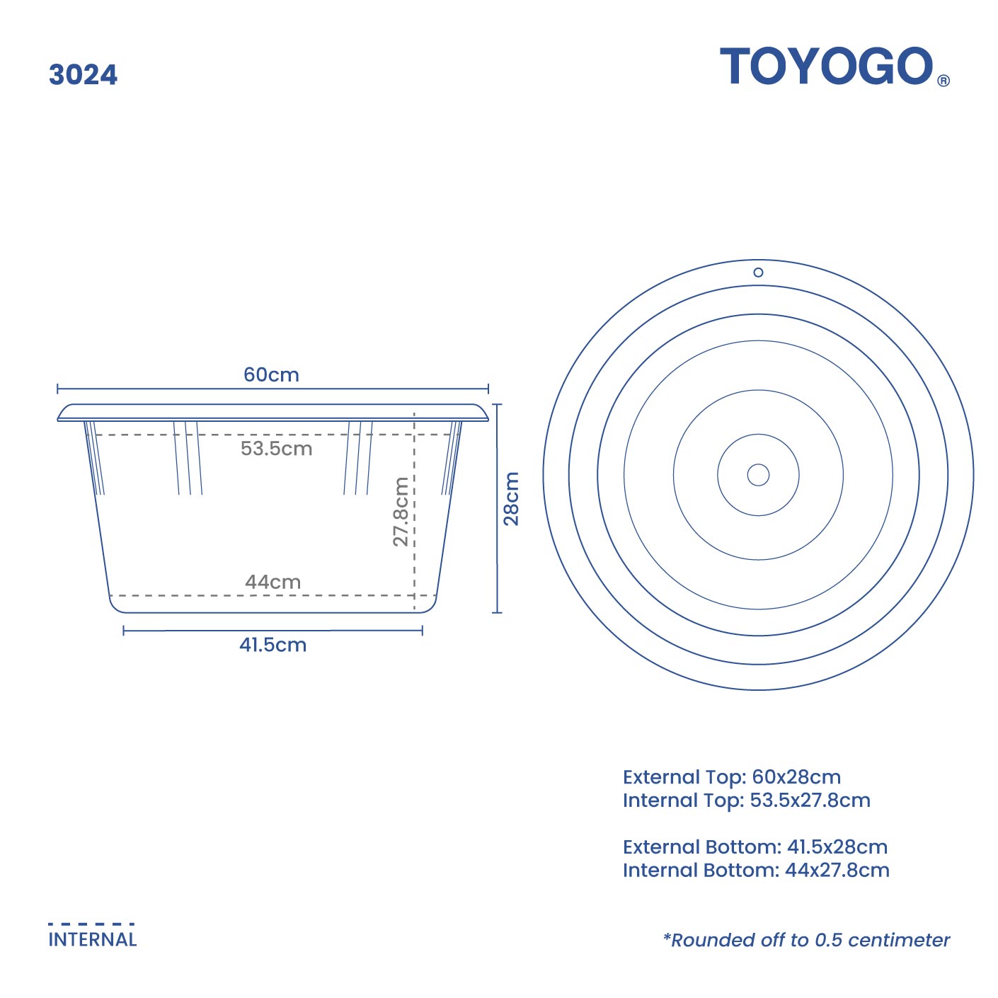 BASIN 24 INCH (3024)