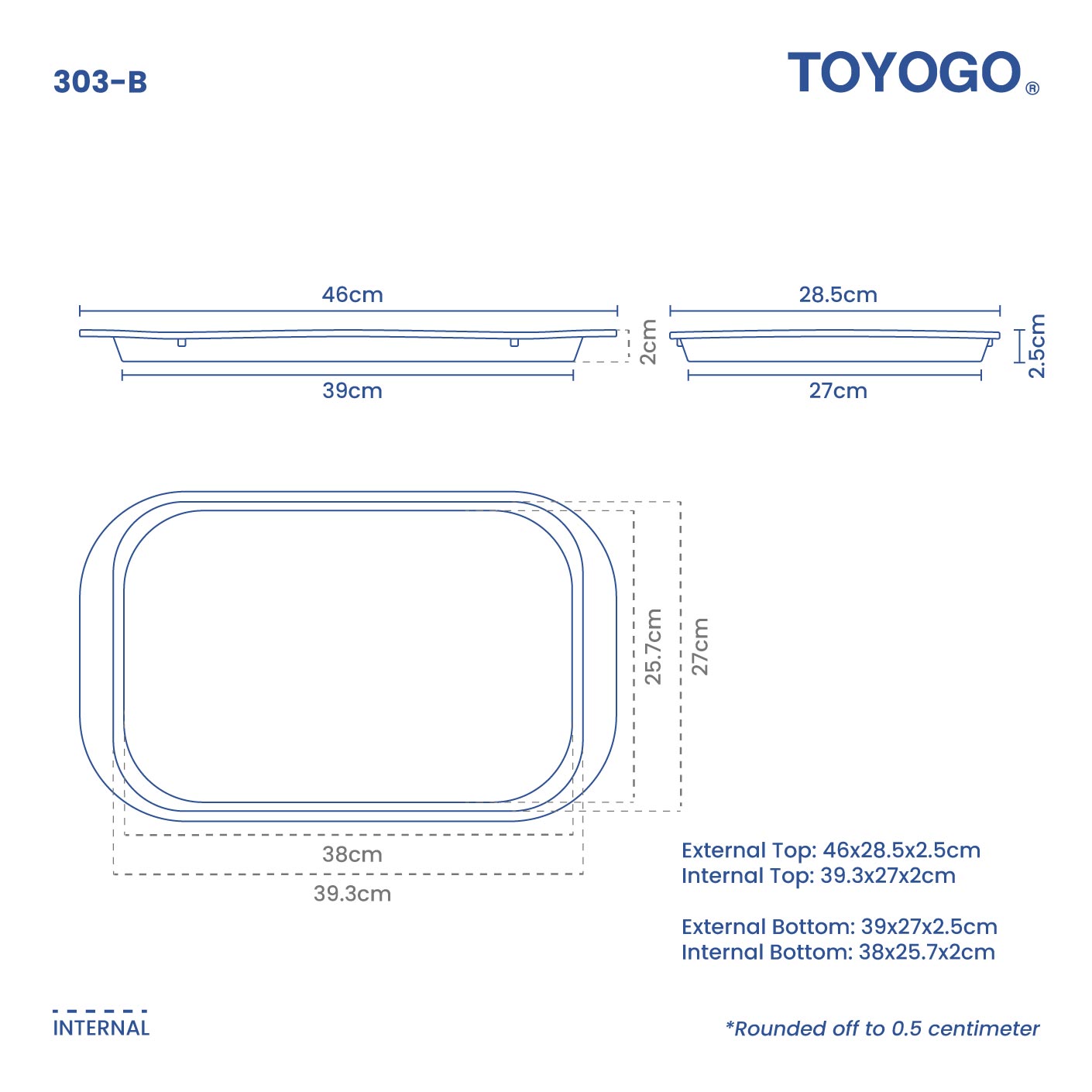 (KT-303) TRAY (303)