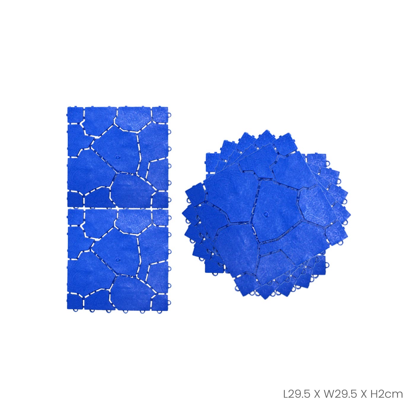 MOSAIC TILE MAT (6PC/PKT) (3149-6)