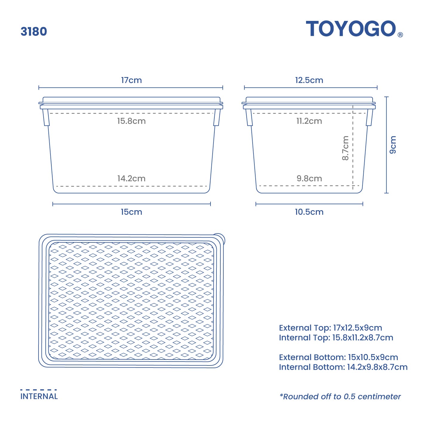 KESSHO CONTAINER BOX (3180)