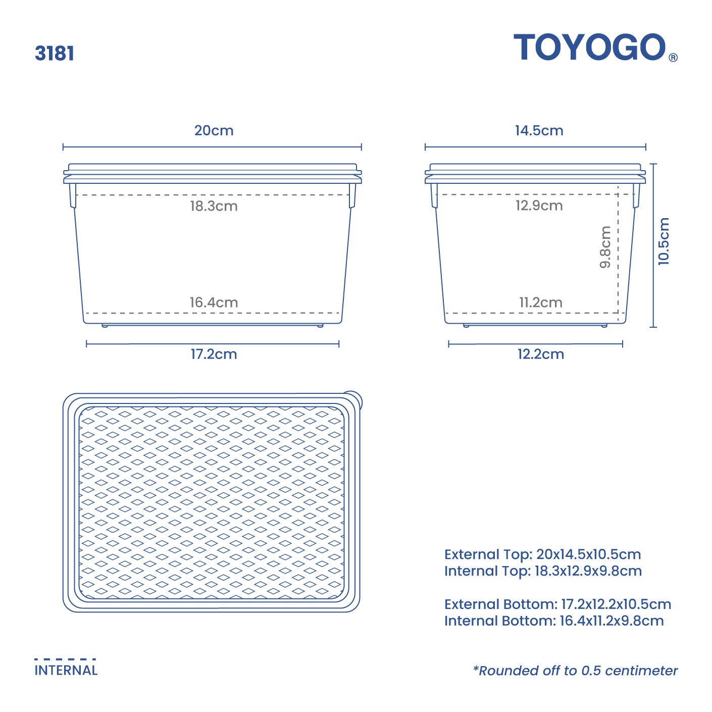 KESSHO CONTAINER BOX (3181)