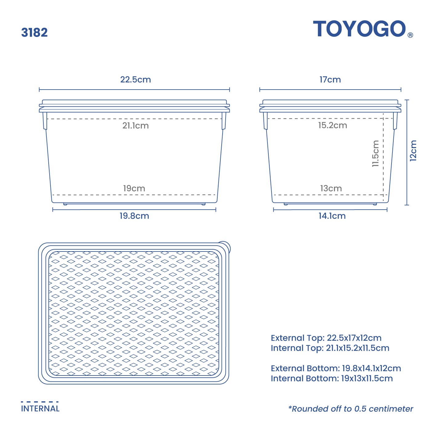 KESSHO CONTAINER BOX (3182)