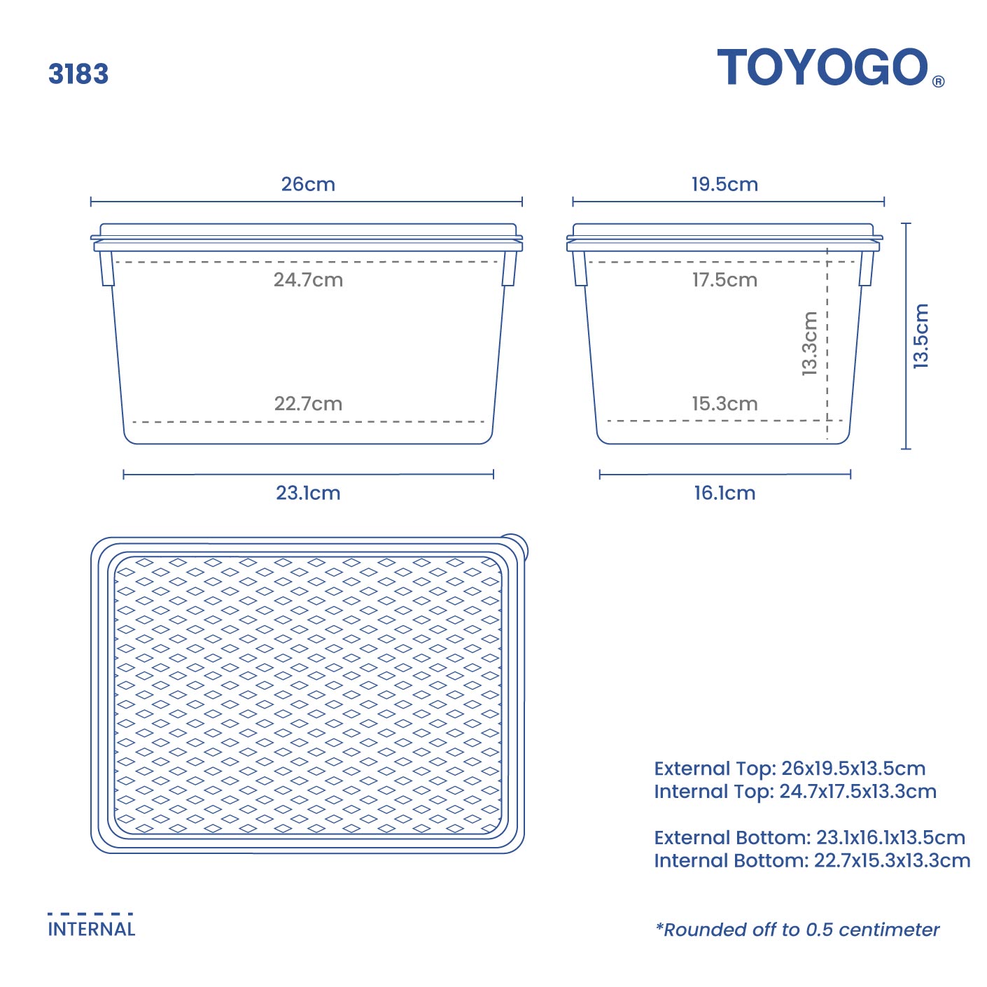 KESSHO CONTAINER BOX (3183)
