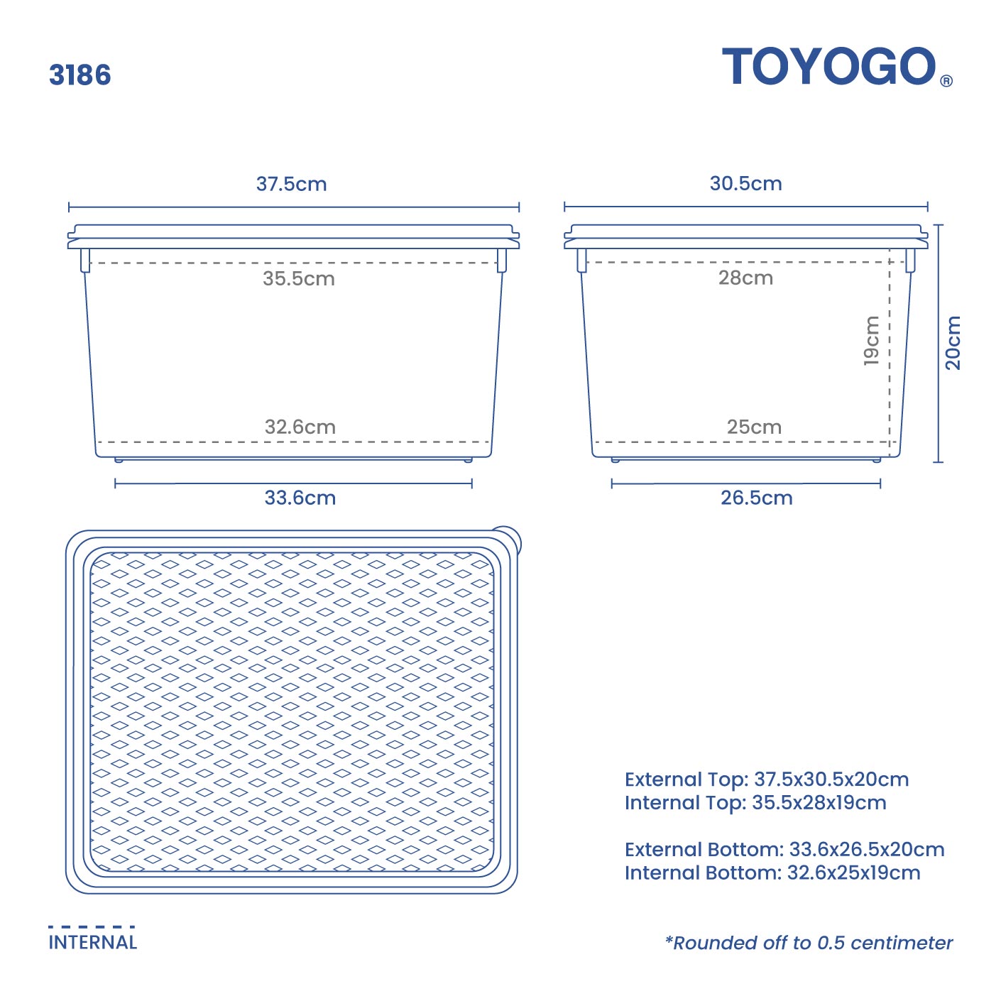 KESSHO CONTAINER BOX (3186)