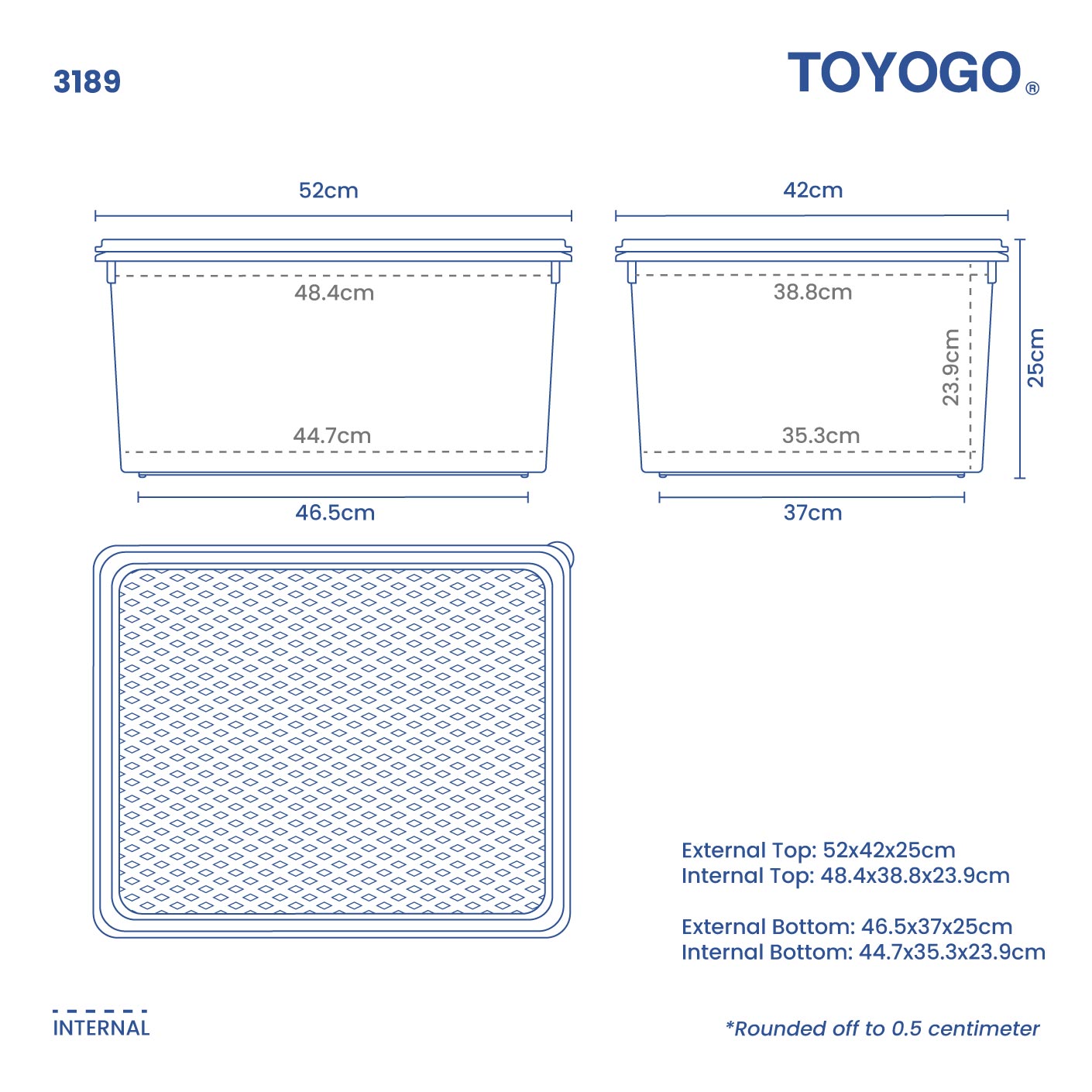 KESSHO CONTAINER BOX (3189)
