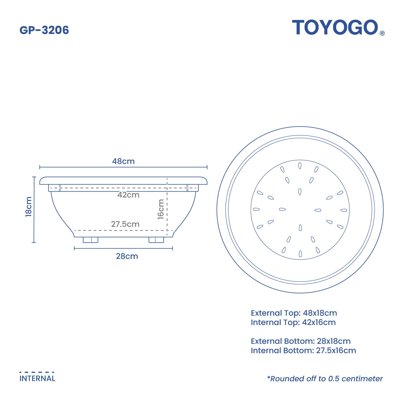 BONSAI GARDEN POT - NO.6 (GP3206)