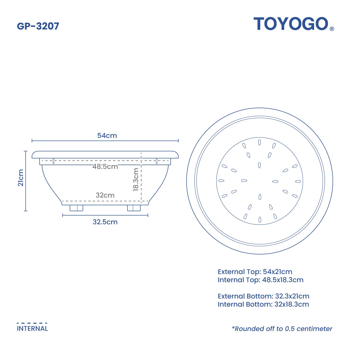 BONSAI GARDEN POT - NO.7 (GP3207)