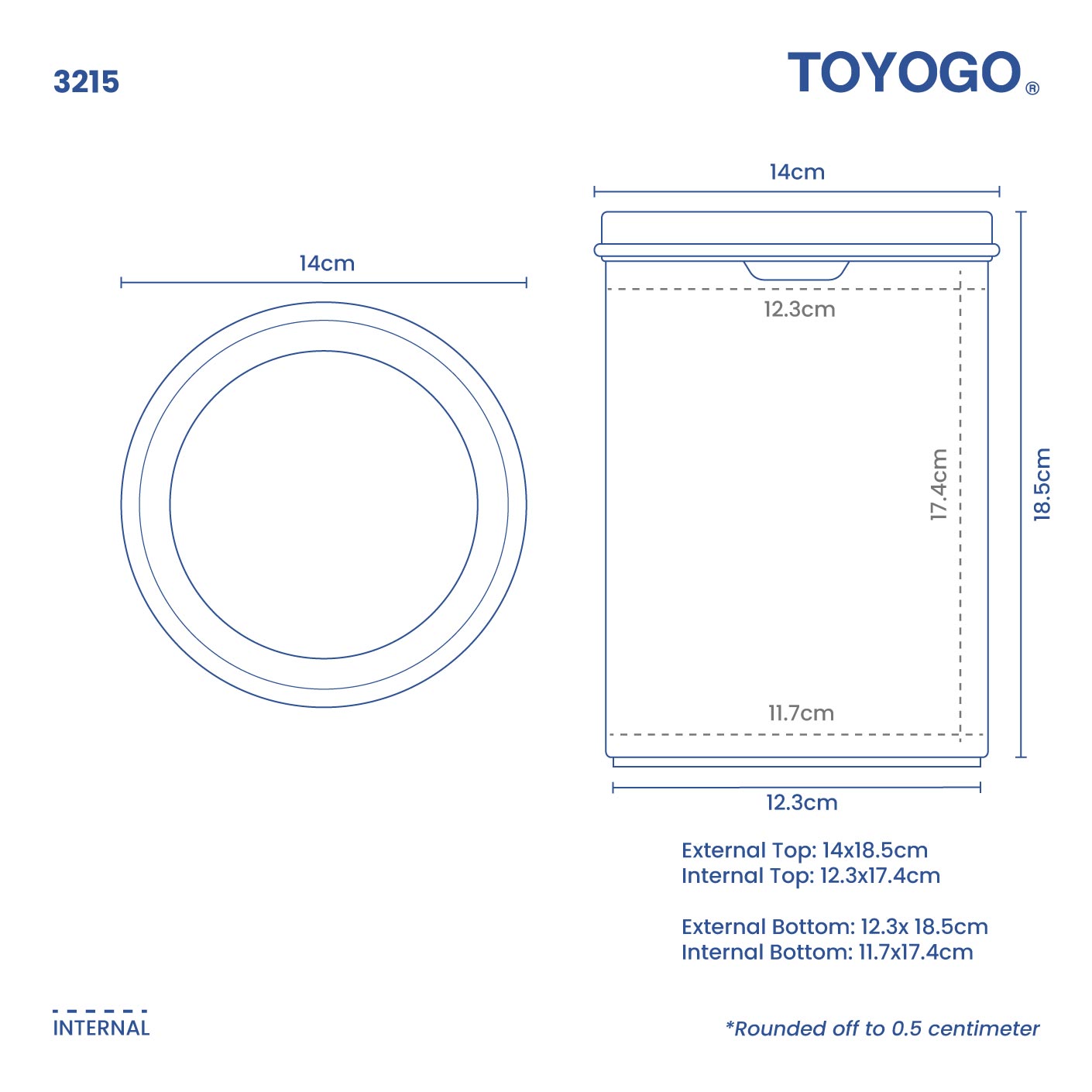 CARRE CONTAINER (3215)