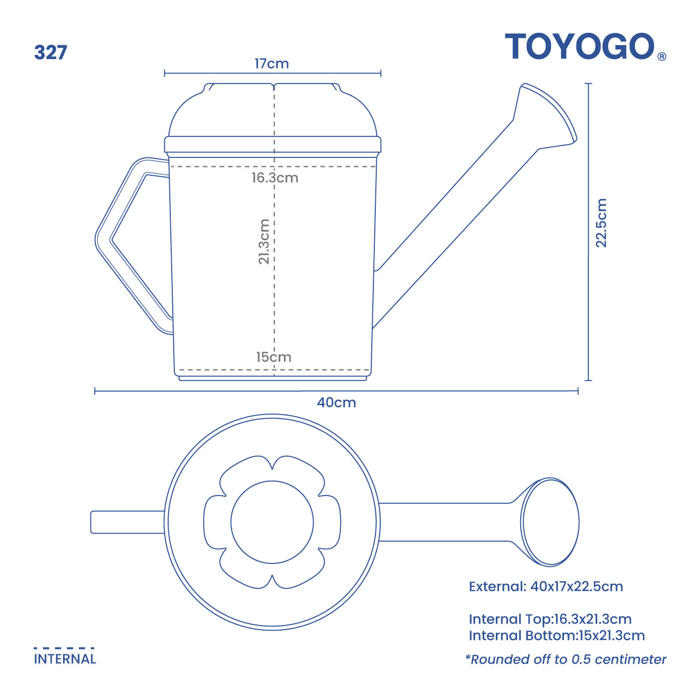 WATERING CAN 3.5L (327)