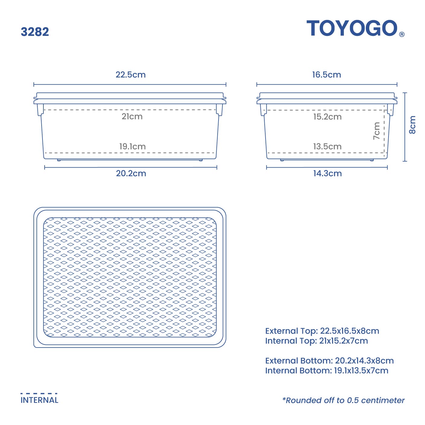 KESSHO CONTAINER BOX (3282)