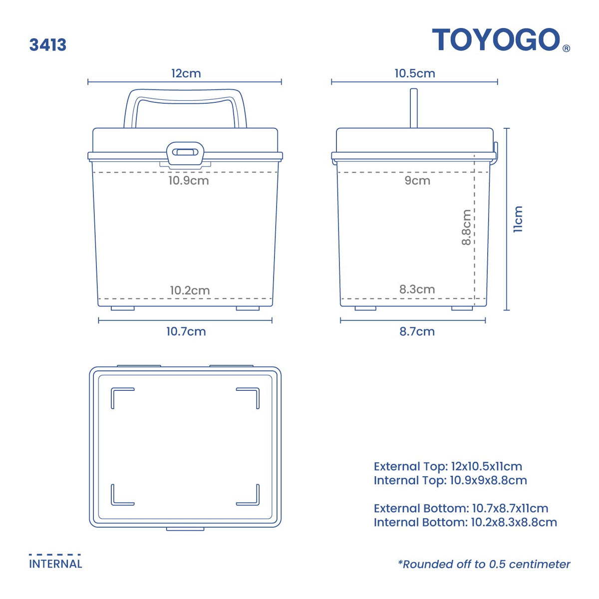HANDY CLIP BOX (3413) | TOYOGO Singapore – TOYOGO - CHUAN HENG