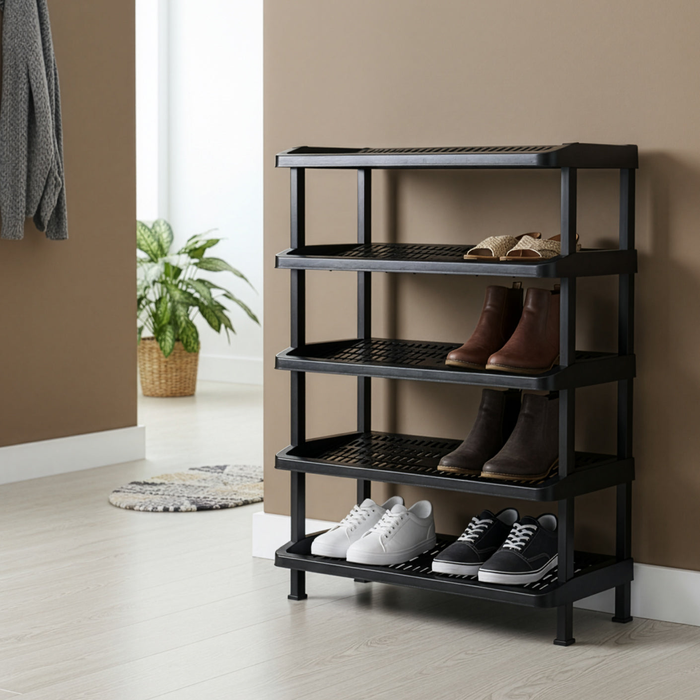 SHIKU SHOE RACK 5 TIER (342-5)