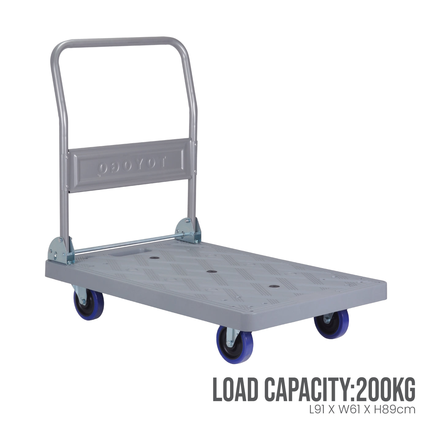 PORTABILE FOLDABLE PLATFORM TROLLEY 200KG (3624)