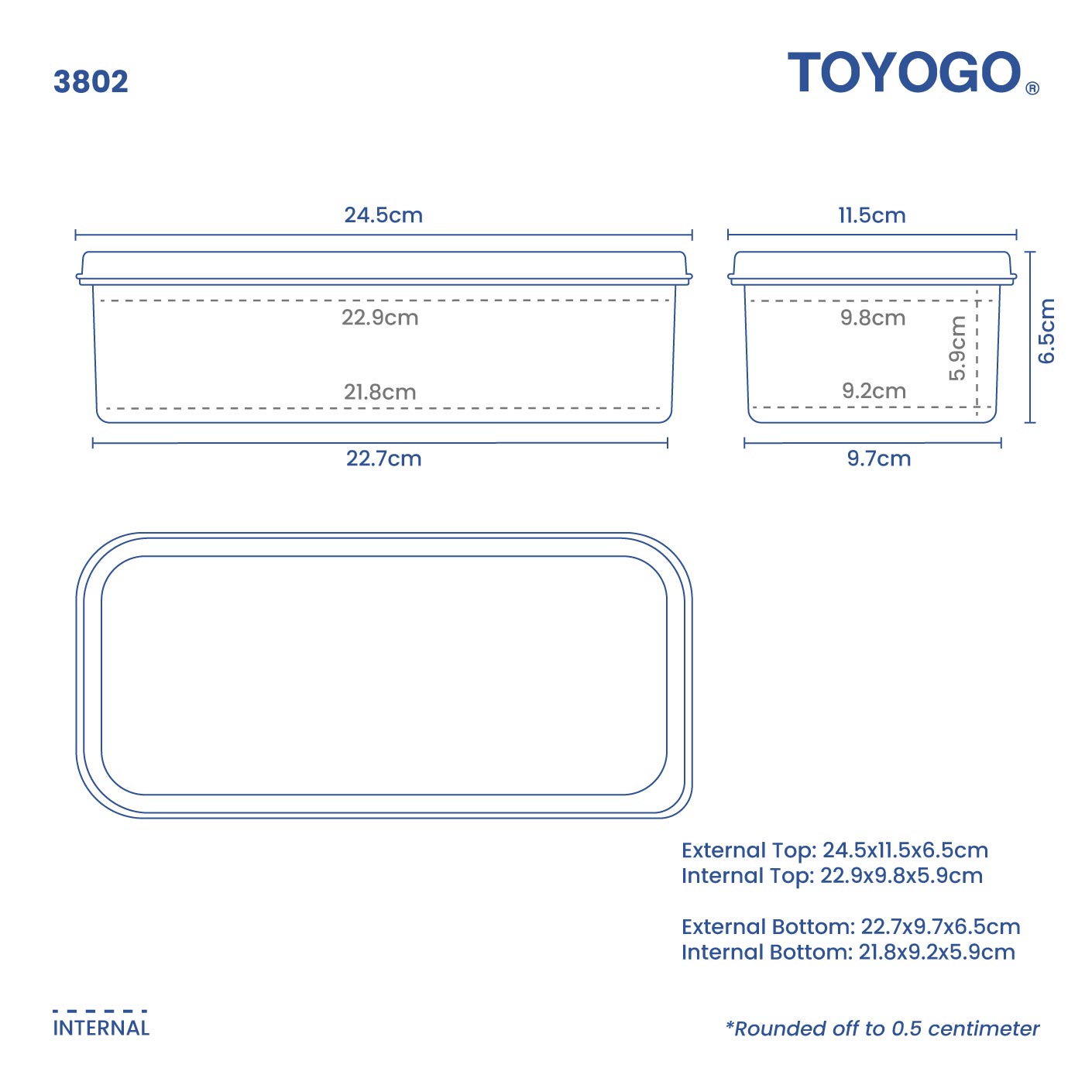 CRISTALLO FREEZER BOX (3802)