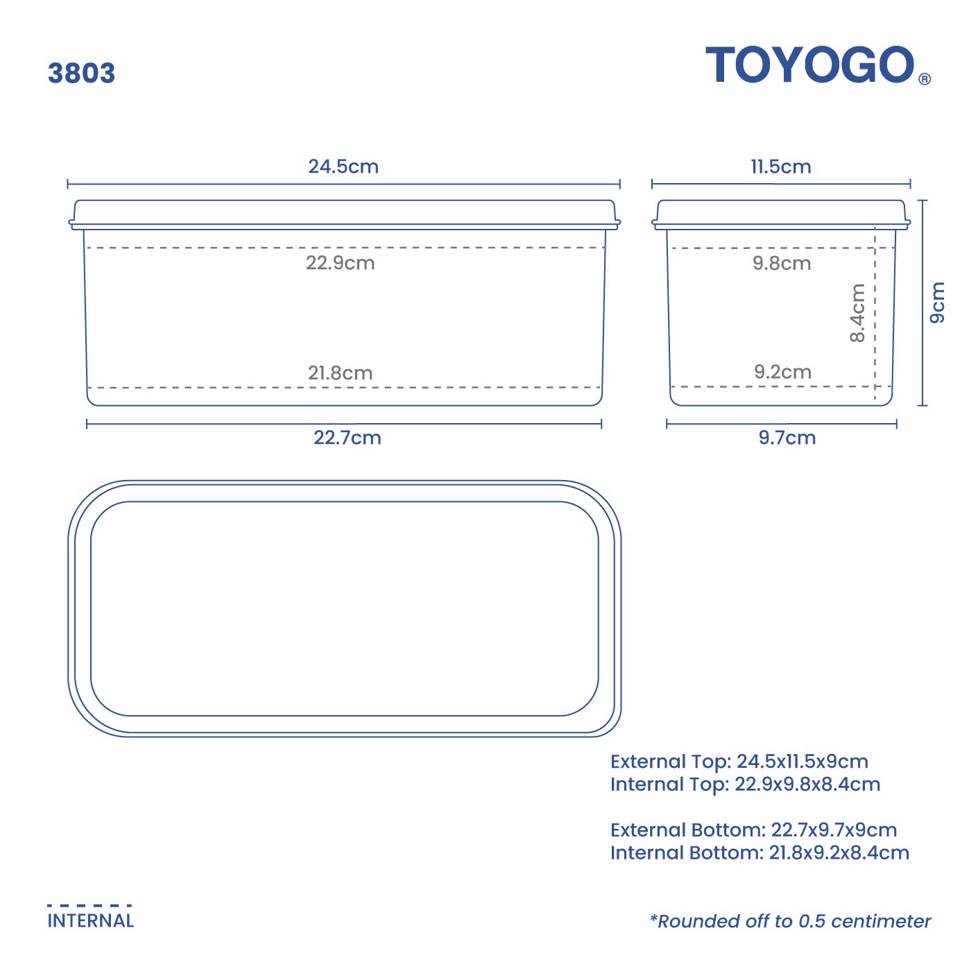 CRISTALLO FREEZER BOX (3803)
