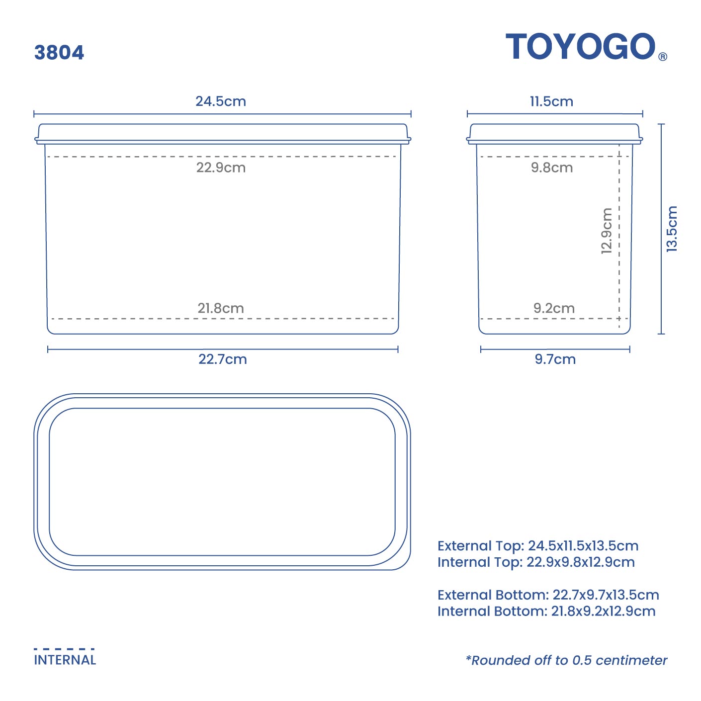 CRISTALLO FREEZER BOX (3804)