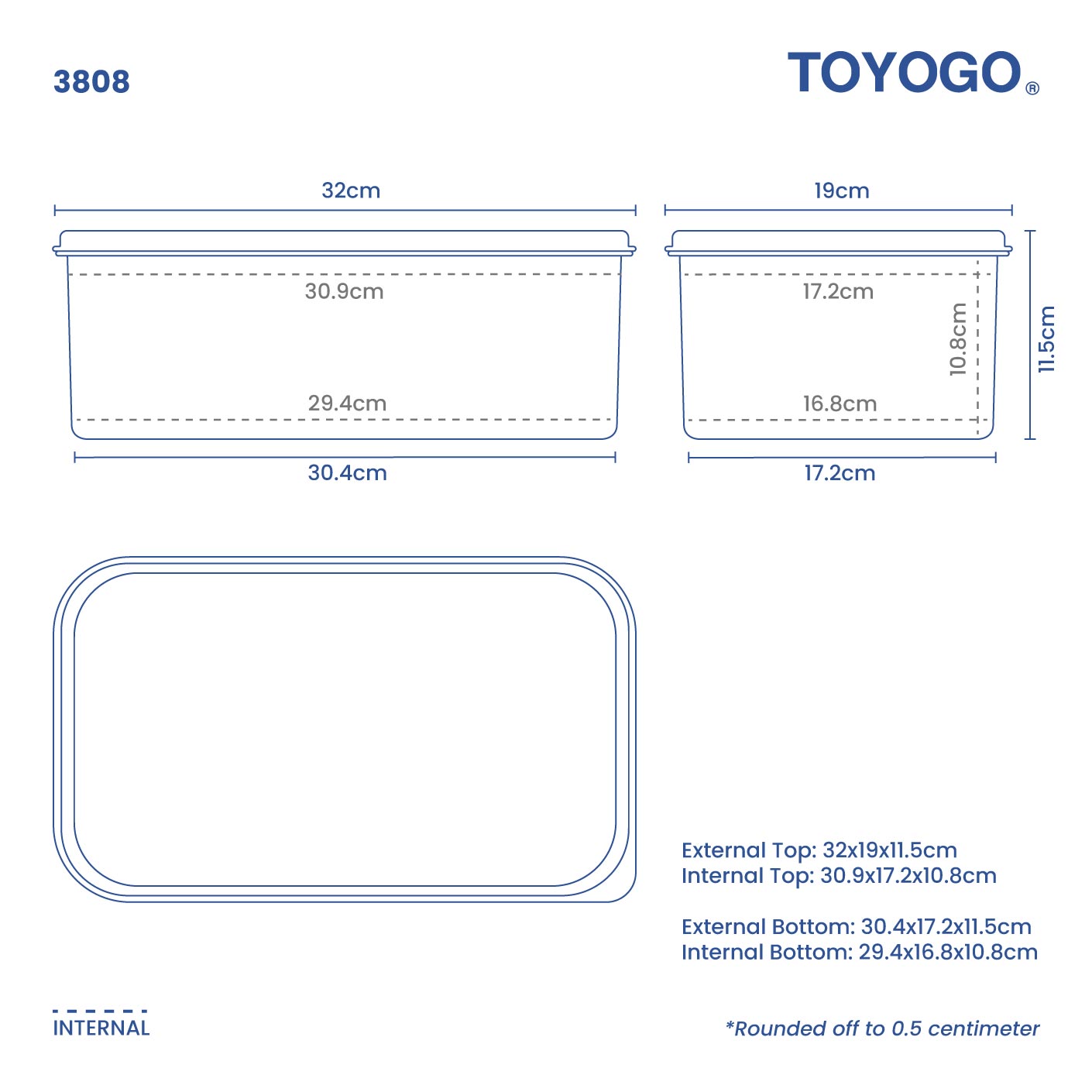CRISTALLO FREEZER BOX (3808)