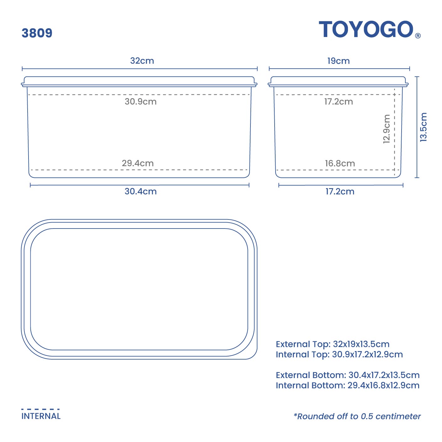 CRISTALLO FREEZER BOX (3809)