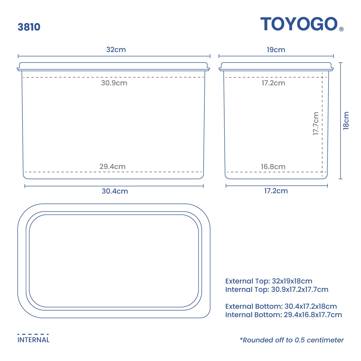 CRISTALLO FREEZER BOX (3810)