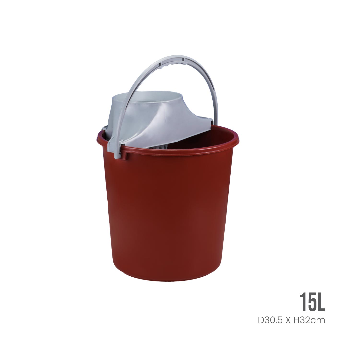 PAIL W TRI MOP COVER 4 GAL (404MP)