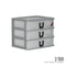 3TIER COLLEGE A4 DRAWER (407-3)
