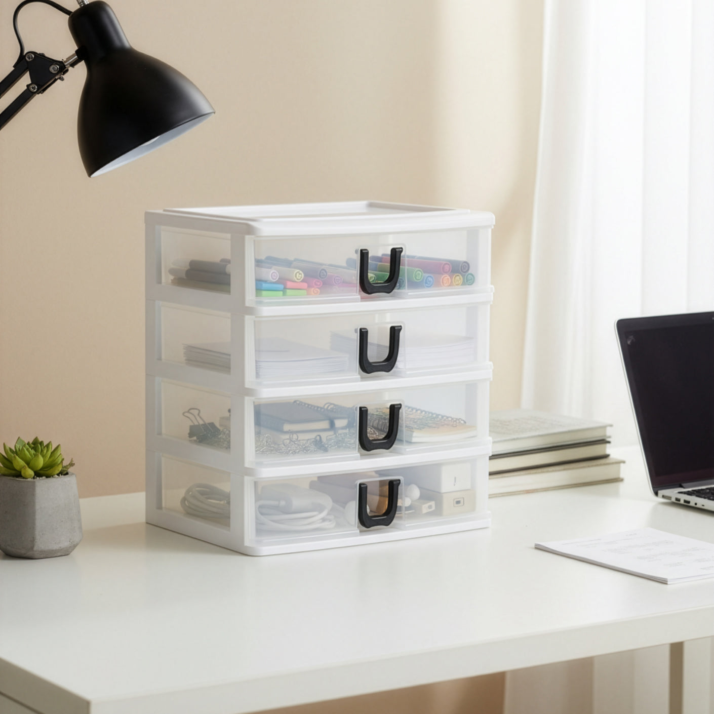 4 TIER COLLEGE A4 DRAWER (407-4)