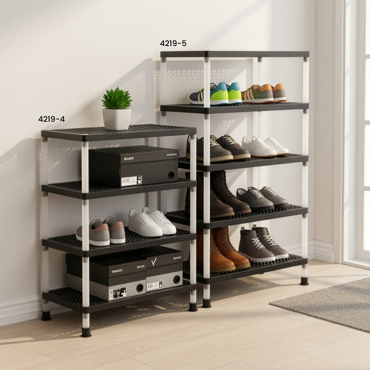 5 TIER SHOE/MULTI RACK (4219-5) | TOYOGO Singapore – TOYOGO - CHUAN HENG