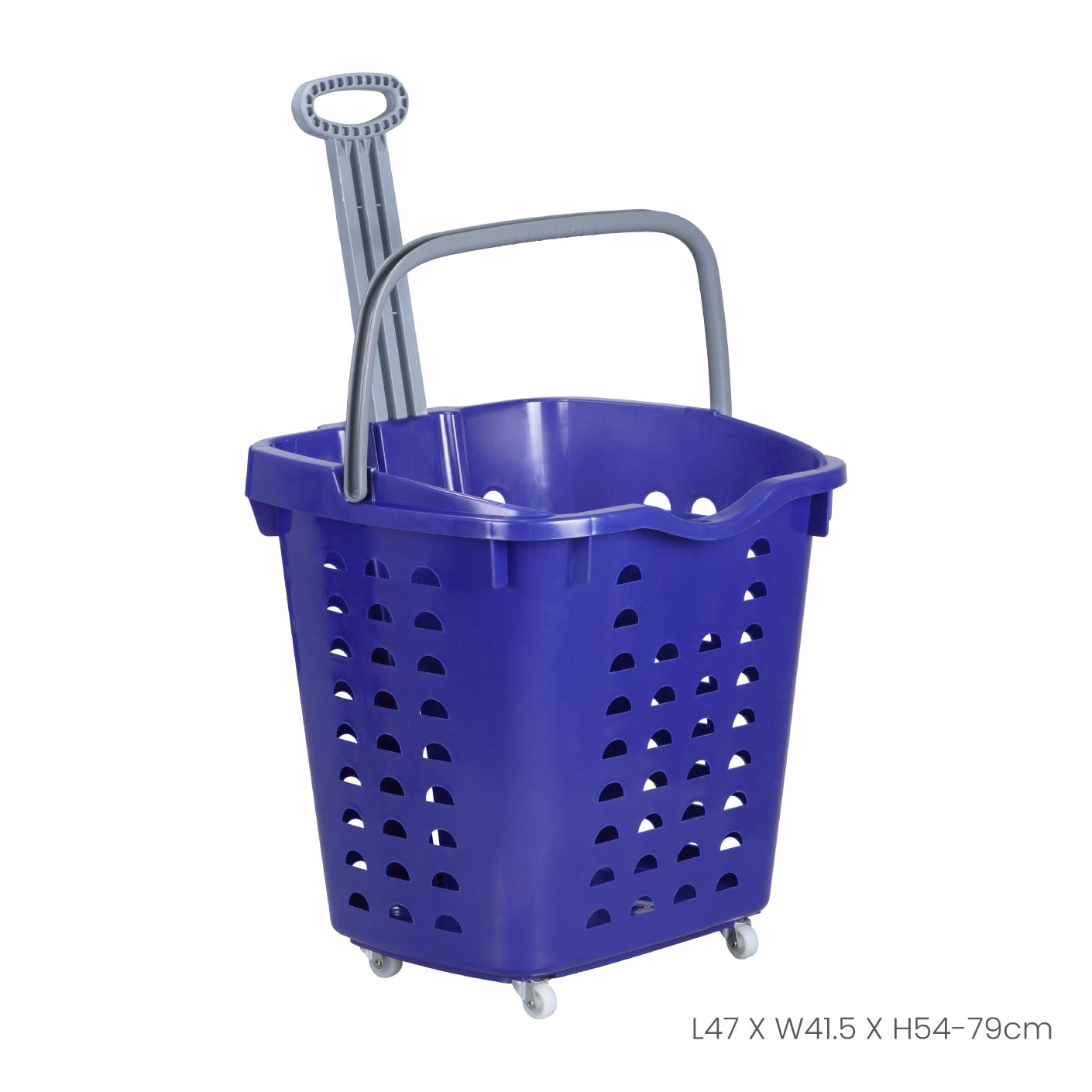 SHOPPING BASKET TROLLEY (4321)