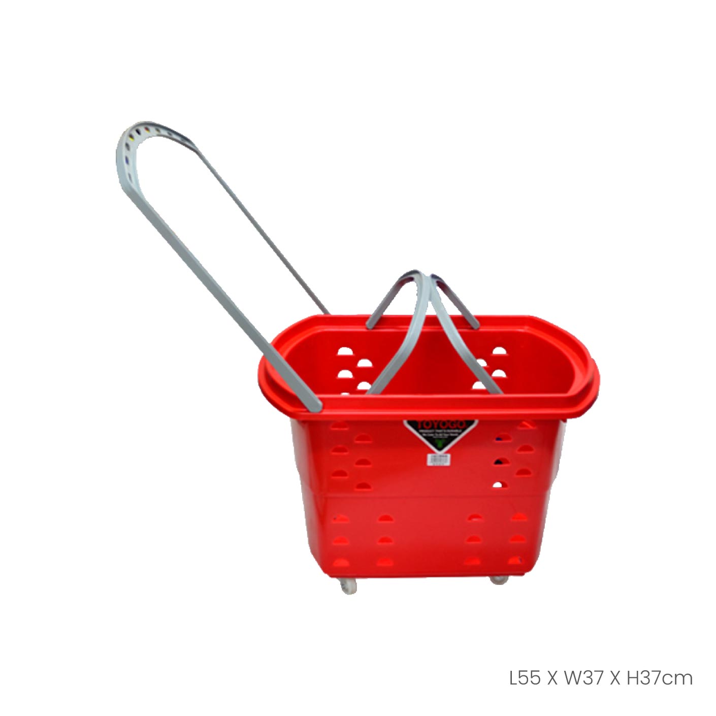 SHOPPING BASKET TROLLEY (4323)
