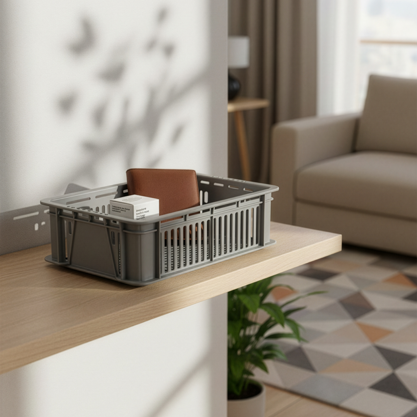 STACKABLE BASKET (M) (4723)