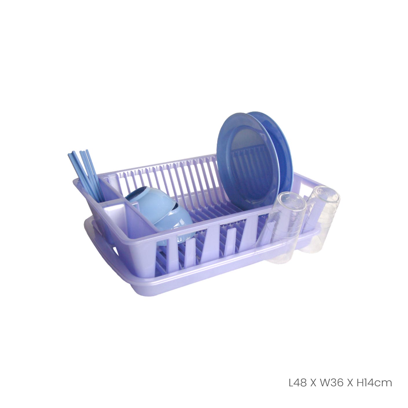 DRY SMART DISH DRAINER W TRAY (4806P)