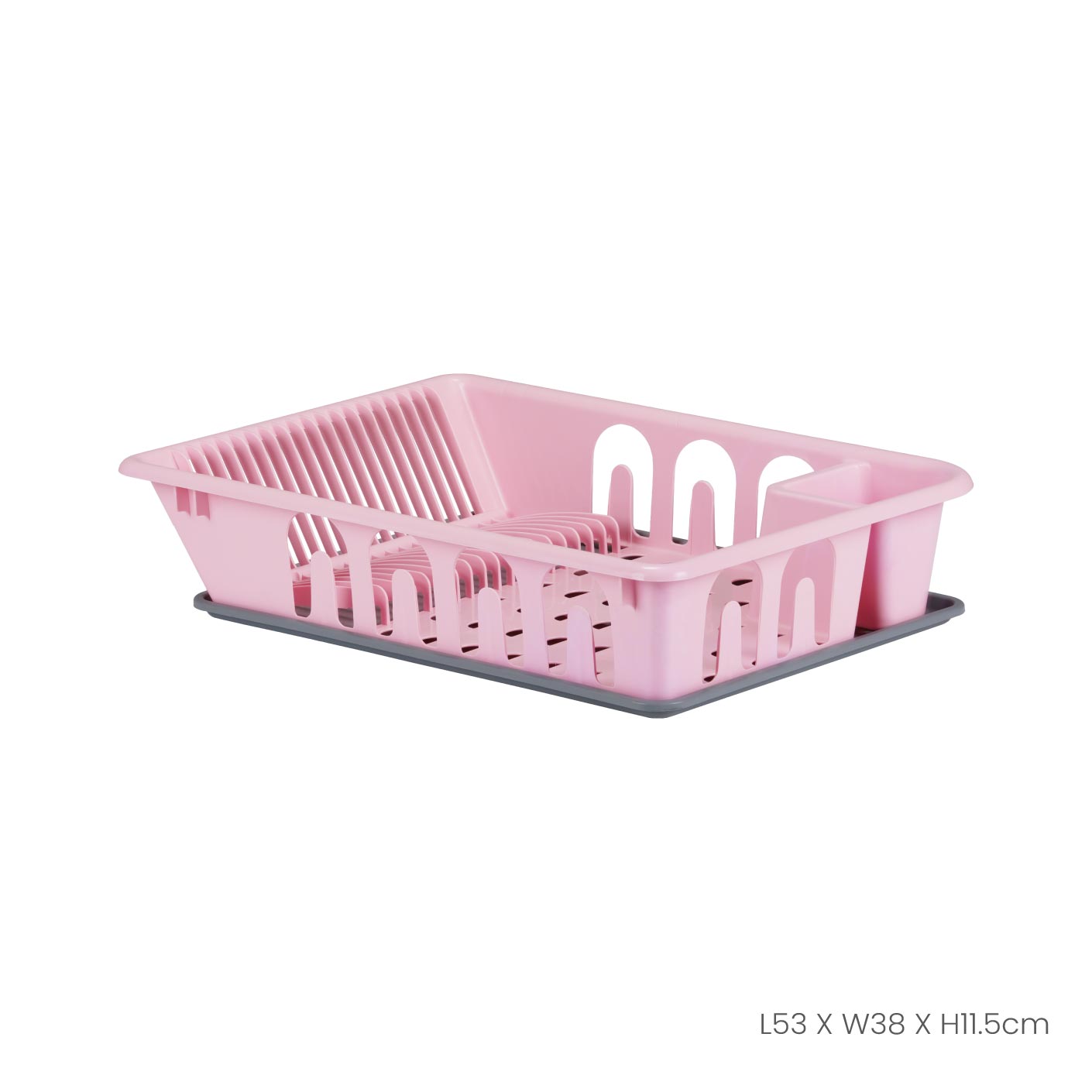 DISH DRAINER W/TRAY (4812-P)